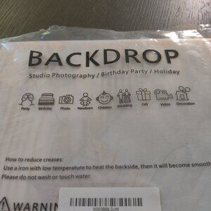 Professional Photo backdrop of a Thanksgiving theme. 7' by 5 Feet. Vinyl.